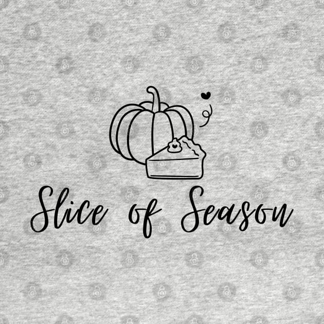 Slice of Season Pumpkin Pie by stressless